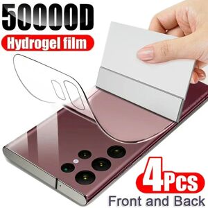 Unbranded (For Samsung S21 FE, 4Pcs Back Film) 4PCS Hydrogel Film for Samsung S22 S21 S23 Unbranded (For Samsung S21 FE, 4Pcs Back Film) 4PCS Hydrogel Film for Samsung S22 S21 S23