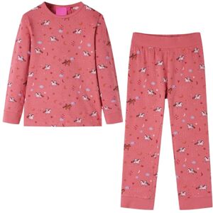VidaXL (128) Kids' Pyjamas with Long Sleeves Sleepwear PJs Winged Unicorn Print Old Pin VidaXL (128) Kids' Pyjamas with Long Sleeves Sleepwear PJs Winged Unicorn Print Old Pin