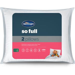 Silentnight So Full Pillows 2 Pack Luxury Fibres Medium Support Silentnight So Full Pillows 2 Pack Luxury Fibres Medium Support
