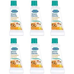 DR BECKMANN Stain Devils Cooking Oil and Fat and sauces, 50ml (Pack of 6) DR BECKMANN Stain Devils Cooking Oil and Fat and sauces, 50ml (Pack of 6)