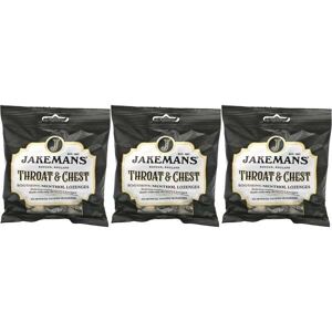 Jakemans Menthol Sweets Cherry 73g (Pack of 3) Jakemans Menthol Sweets Cherry 73g (Pack of 3)