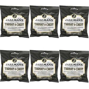 Jakemans Menthol Sweets Cherry 73g (Pack of 6) Jakemans Menthol Sweets Cherry 73g (Pack of 6)