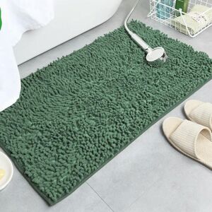Unbranded (dark green, 40x120 cm) Solid Color Bathroom Mat Bath Carpets Chenille Water Abs Unbranded (dark green, 40x120 cm) Solid Color Bathroom Mat Bath Carpets Chenille Water Abs