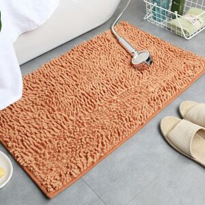 Unbranded (champagne, 33x50cm) Solid Color Bathroom Mat Bath Carpets Chenille Water Absorp Unbranded (champagne, 33x50cm) Solid Color Bathroom Mat Bath Carpets Chenille Water Absorp
