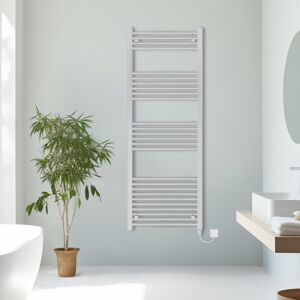 NRG (Chrome, 1600x600mm) Prefilled Electric Straight Heated Towel Rail Radiator Ladd NRG (Chrome, 1600x600mm) Prefilled Electric Straight Heated Towel Rail Radiator Ladd