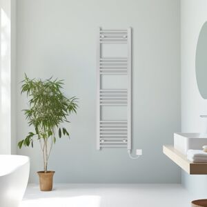 NRG (Chrome, 1400x400mm) Prefilled Electric Straight Heated Towel Rail Radiator Ladd NRG (Chrome, 1400x400mm) Prefilled Electric Straight Heated Towel Rail Radiator Ladd
