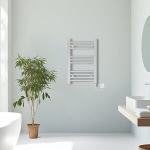 NRG (Chrome, 600x400mm) Prefilled Electric Straight Heated Towel Rail Radiator Ladde NRG (Chrome, 600x400mm) Prefilled Electric Straight Heated Towel Rail Radiator Ladde