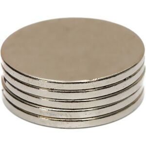 GreenZech 5Pcs N50 25*2MM Strong Round Disc Magnets Rare Earth Neodymium Magnets GreenZech 5Pcs N50 25*2MM Strong Round Disc Magnets Rare Earth Neodymium Magnets