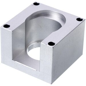 GreenZech (Black) Aluminium Alloy Motor Mount Bracket Holder Fixed Base for Nema 23 Steppe GreenZech (Black) Aluminium Alloy Motor Mount Bracket Holder Fixed Base for Nema 23 Steppe