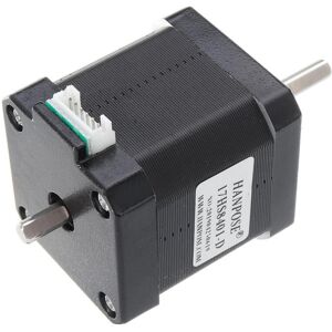 GreenZech Double Shaft 48mm Nema 17 Stepper Motor 42 Motor 42BYGH 1.8A 52N.cm 4-lead for C GreenZech Double Shaft 48mm Nema 17 Stepper Motor 42 Motor 42BYGH 1.8A 52N.cm 4-lead for C