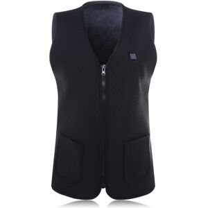 GreenZech (Black, S) USB Electric Heating Waistcoat Intelligent Temperature Control Outdoo GreenZech (Black, S) USB Electric Heating Waistcoat Intelligent Temperature Control Outdoo