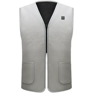 GreenZech (Gray, 2XL) Men's Electric Heated Wasitcoat Washable Warm Winter Sports Hiking C GreenZech (Gray, 2XL) Men's Electric Heated Wasitcoat Washable Warm Winter Sports Hiking C