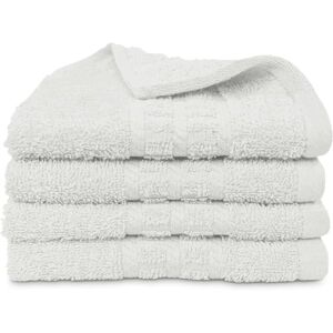 Trading Advance (White) 4 X Luxury Face Cloths -600 GSM- Premium Egyptian Cotton Flannel Wash Cl Trading Advance (White) 4 X Luxury Face Cloths -600 GSM- Premium Egyptian Cotton Flannel Wash Cl