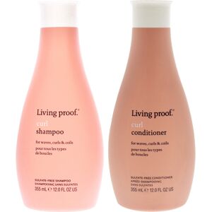 Living Proof Kit by Living Proof for Unisex - 2 Pc Kit 12oz Curl Conditioner, 12 Living Proof Kit by Living Proof for Unisex - 2 Pc Kit 12oz Curl Conditioner, 12