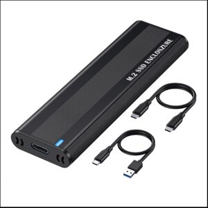 Spactz M2 SSD Case NVME SATA Dual Protocol M.2 to USB Type C 3.1 SSD Adapter for NVME P Spactz M2 SSD Case NVME SATA Dual Protocol M.2 to USB Type C 3.1 SSD Adapter for NVME P