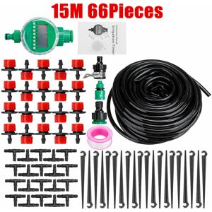 GreenZech (66pcs) 15/20/25/30m DIY Irrigation System Water Timer Auto Plant Watering Micro GreenZech (66pcs) 15/20/25/30m DIY Irrigation System Water Timer Auto Plant Watering Micro