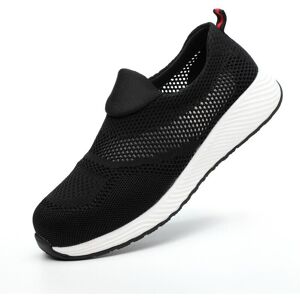 Unbranded (Black, 44) Mens Womens Ultra Lightweight Steel Toe Cap Unisex Safety Shoes Trai Unbranded (Black, 44) Mens Womens Ultra Lightweight Steel Toe Cap Unisex Safety Shoes Trai