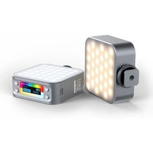 GreenZech Double-sided Aluminum Alloy LED Fill Light Video Lamp 2500K-9000K with Double-si GreenZech Double-sided Aluminum Alloy LED Fill Light Video Lamp 2500K-9000K with Double-si