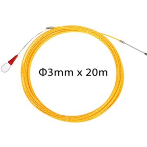 GreenZech (4mm×10m) 10/20/30m Length x 3/4mm Dia. Fiberglass Wire Cable Puller Tube Pierci GreenZech (4mm×10m) 10/20/30m Length x 3/4mm Dia. Fiberglass Wire Cable Puller Tube Pierci