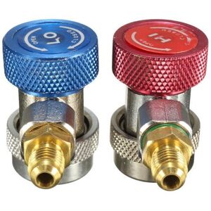 GreenZech Red AC Quick Connector Adapter High/Low Pressure - Air Condition System GreenZech Red AC Quick Connector Adapter High/Low Pressure - Air Condition System