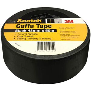 Scotch Utility Gaffa Tape Black (48mmx50m) Scotch Utility Gaffa Tape Black (48mmx50m)