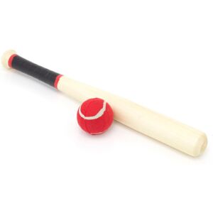 Carousel Home V12 Sport Children's Wooden Rounders Bat And Tennis Ball Rounders Set Family G Carousel Home V12 Sport Children's Wooden Rounders Bat And Tennis Ball Rounders Set Family G