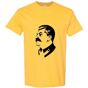 Gildan (Yellow, L) Joseph Stalin Soviet Union Russia USSR Socialist Communist Men T Shi Gildan (Yellow, L) Joseph Stalin Soviet Union Russia USSR Socialist Communist Men T Shi