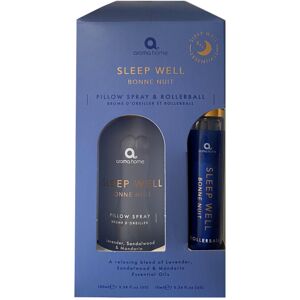 Aroma Home Sleep Well Gift Set Pillow Spray & Rollerball Lavender, Sandalwood Aroma Home Sleep Well Gift Set Pillow Spray & Rollerball Lavender, Sandalwood