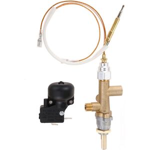 Tlily Gas Patio Heater Control Valve Thermocouple Sensor Dump Switch Knob Propane Fire Tlily Gas Patio Heater Control Valve Thermocouple Sensor Dump Switch Knob Propane Fire