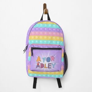 Famgem Backpack Popit silicone. Beautiful A For Adley girls school PURPLE, back to Scho Famgem Backpack Popit silicone. Beautiful A For Adley girls school PURPLE, back to Scho