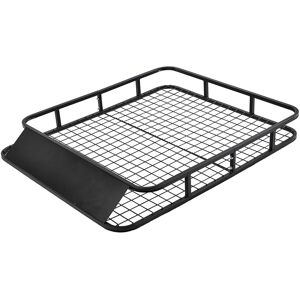 Costway Steel Cargo Roof Rack Basket Cars Luggage Carrier 75kg Weight Capacity Costway Steel Cargo Roof Rack Basket Cars Luggage Carrier 75kg Weight Capacity
