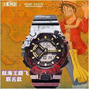 Unbranded One Piece Children's Cartoon Anime Watch Female Student Couple Luminous Waterpro Unbranded One Piece Children's Cartoon Anime Watch Female Student Couple Luminous Waterpro
