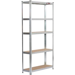 Rhino 5 Bays 180x90x30cm Galvanised Boltless Garage Shelving Unit 1000kg Rhino 5 Bays 180x90x30cm Galvanised Boltless Garage Shelving Unit 1000kg