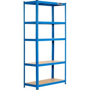 Rhino 4 Bays 180x90x40cm Blue Boltless Garage Shelving Unit 1000kg Rhino 4 Bays 180x90x40cm Blue Boltless Garage Shelving Unit 1000kg
