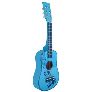 Toyrific 23" Blue Wooden Guitar Kids Musical Toy Instrument Toyrific 23" Blue Wooden Guitar Kids Musical Toy Instrument