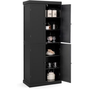 Costway Kitchen Sideboard Freestanding Cupboard Pantry Cabinet with 4 Doors Costway Kitchen Sideboard Freestanding Cupboard Pantry Cabinet with 4 Doors