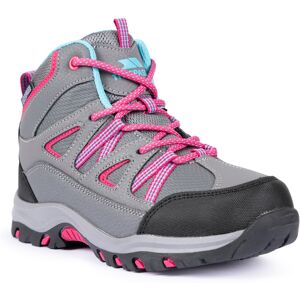 (1, Grey) Trespass Kids Walking Boots Waterproof Gillon II (1, Grey) Trespass Kids Walking Boots Waterproof Gillon II