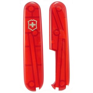 Victorinox Translucent Red 91mm Swiss Army Knife Handles - Genuine Plus Scales Victorinox Translucent Red 91mm Swiss Army Knife Handles - Genuine Plus Scales