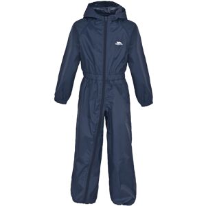 (18/24, Navy Blue) Trespass Babies Rainsuit Waterproof Button (18/24, Navy Blue) Trespass Babies Rainsuit Waterproof Button