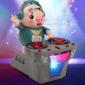 KidzBuzz Electric Music Dancing Pig Toy Crawling Toys for Kids KidzBuzz Electric Music Dancing Pig Toy Crawling Toys for Kids