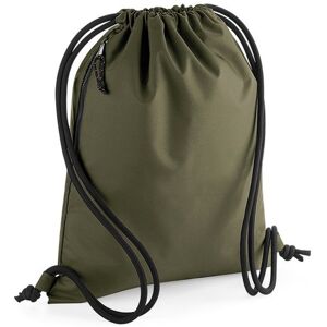 (One Size, Military Green) Bagbase Unisex Adult Recycled Drawstring Bag (One Size, Military Green) Bagbase Unisex Adult Recycled Drawstring Bag