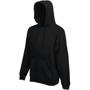 (M, Black) Fruit Of The Loom Mens Premium 70/30 Hooded Sweatshirt / Hoodie (M, Black) Fruit Of The Loom Mens Premium 70/30 Hooded Sweatshirt / Hoodie