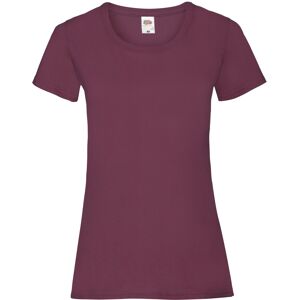 (L, Burgundy) Fruit of the Loom Womens/Ladies Lady Fit T-Shirt (L, Burgundy) Fruit of the Loom Womens/Ladies Lady Fit T-Shirt