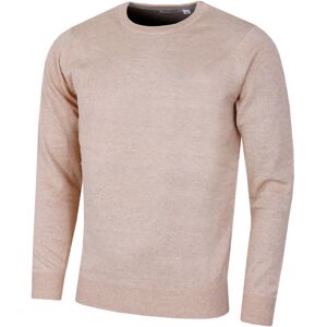 (XXXXL, Caramel Marl) Calvin Klein Mens 2025 Crew Neck Cotton Breathable Golf Sw (XXXXL, Caramel Marl) Calvin Klein Mens 2025 Crew Neck Cotton Breathable Golf Sw