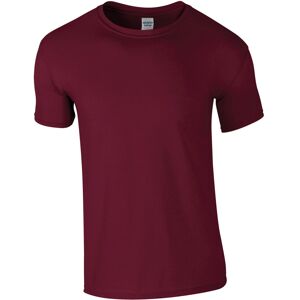(M, Maroon) Gildan Mens Soft Style Ringspun T Shirt (M, Maroon) Gildan Mens Soft Style Ringspun T Shirt