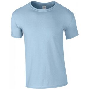(4XL, Light Blue) Gildan Mens Soft Style Ringspun T Shirt (4XL, Light Blue) Gildan Mens Soft Style Ringspun T Shirt