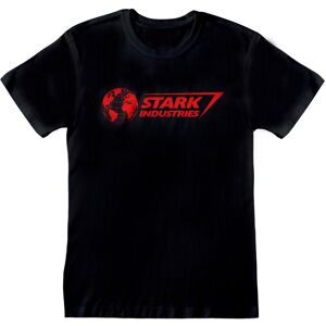(XL, Black/Red) Marvel Unisex Adult Stark Industries T-Shirt (XL, Black/Red) Marvel Unisex Adult Stark Industries T-Shirt