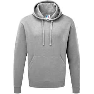 (XS, Light Oxford) Russell Colour Mens Hooded Sweatshirt / Hoodie (XS, Light Oxford) Russell Colour Mens Hooded Sweatshirt / Hoodie