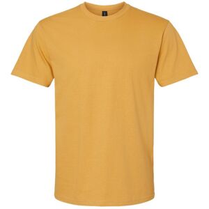 (XXL, Mustard) Gildan Unisex Adult Softstyle Midweight T-Shirt (XXL, Mustard) Gildan Unisex Adult Softstyle Midweight T-Shirt