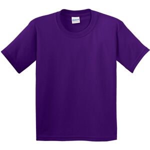 (S, Purple) Gildan Youth Unisex Heavy Cotton T-Shirt (S, Purple) Gildan Youth Unisex Heavy Cotton T-Shirt